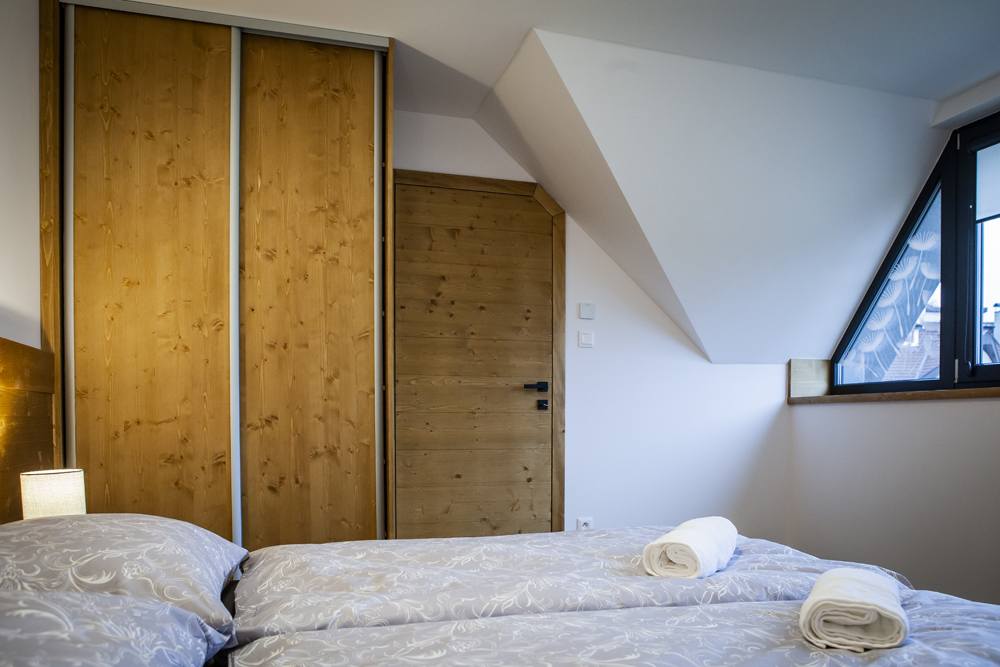 Druhá spálňa apartmánu č. 2